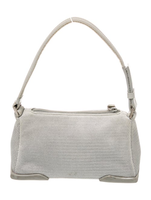 Prada Sport Enameled Metal Triangle Top Handle Bag