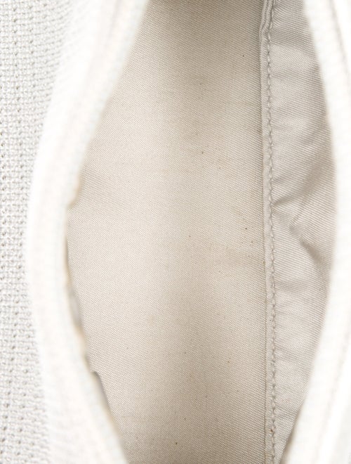 Prada Sport Enameled Metal Triangle Top Handle Bag