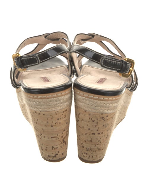 Prada Sport Patent Leather Espadrilles