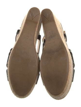 Prada Sport Patent Leather Espadrilles