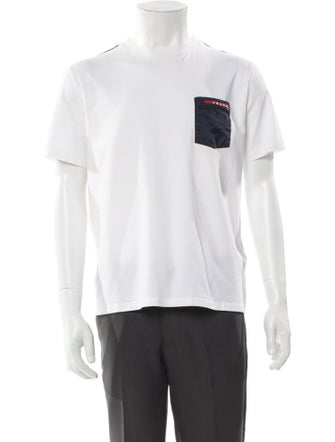 Prada 2017 Colorblock Pattern Shirt