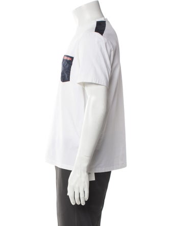 Prada 2017 Colorblock Pattern Shirt