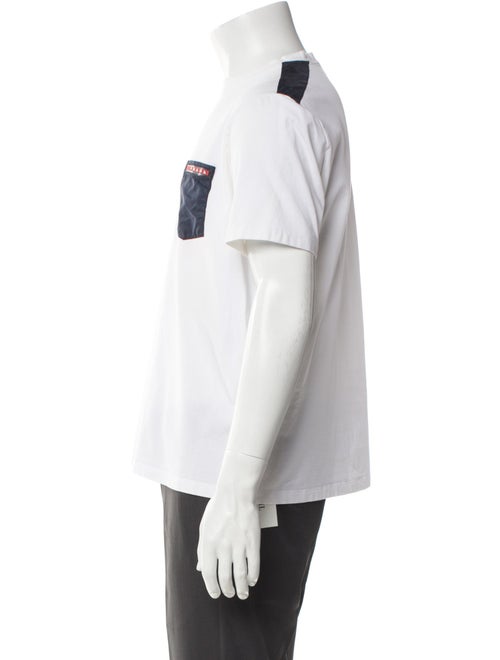 Prada 2017 Colorblock Pattern Shirt