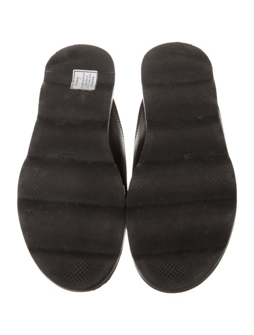 Prada Sport Leather Slides