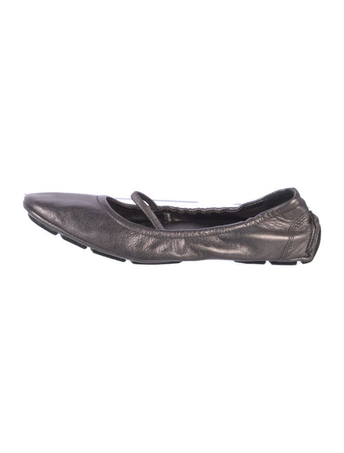Prada Sport Leather Ballet Flats