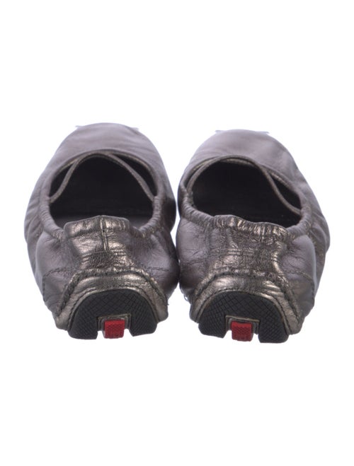 Prada Sport Leather Ballet Flats