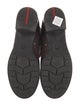 Prada Sport Suede Distressed Accents Moto Boots