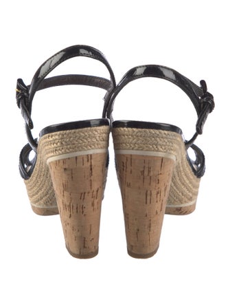 Prada Sport Patent Leather Espadrilles