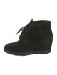 Prada Sport Suede Lace-Up Boots