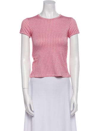 Prada Sport Late 2000's - Early 2010's Striped Top