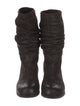 Prada Sport Leather Slouch Boots