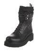 Prada Sport Leather Combat Boots