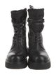 Prada Sport Leather Combat Boots