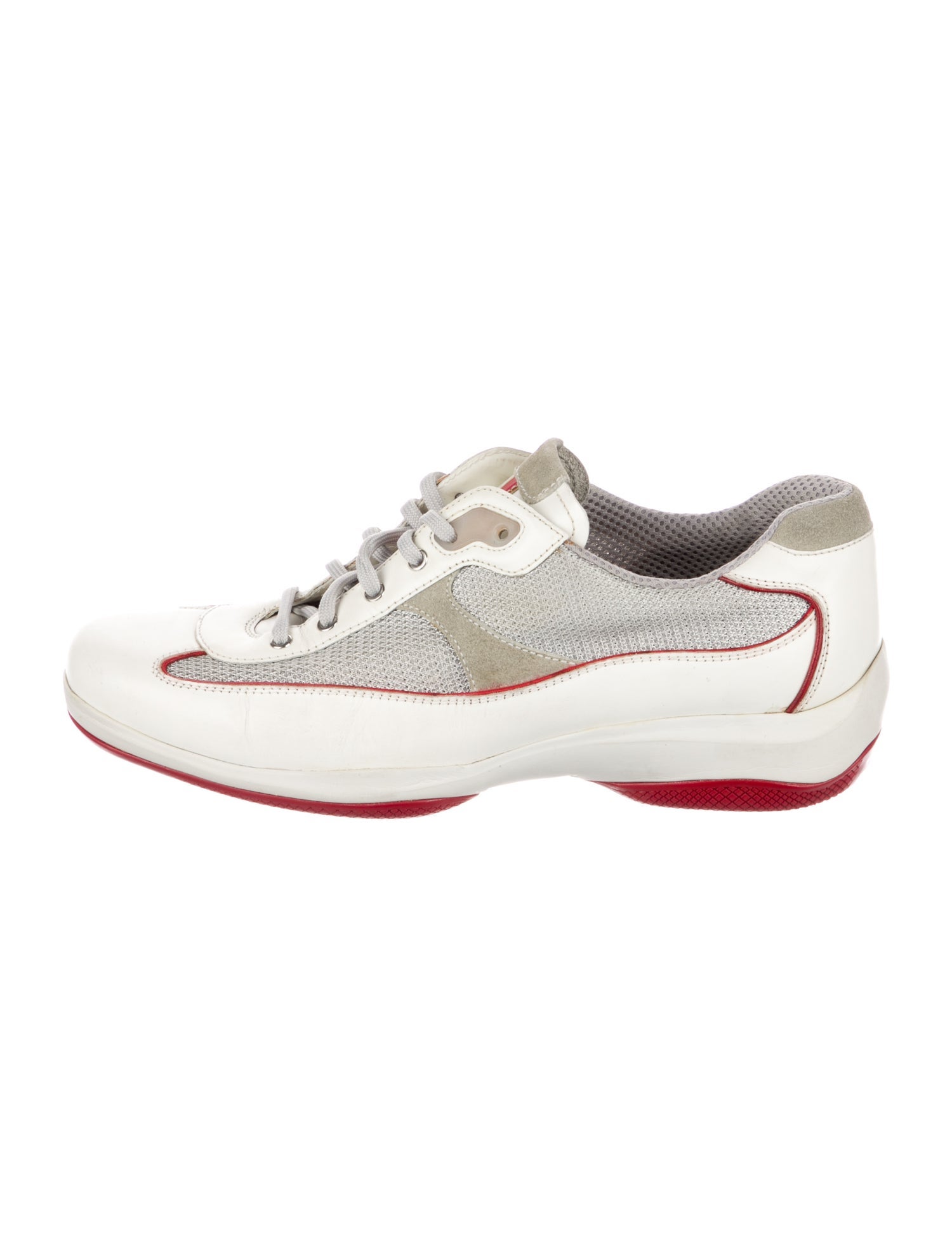 Prada Sport Vintage Leather Sneakers