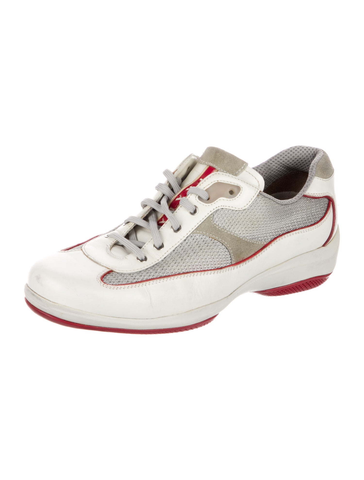 Prada Sport Vintage Leather Sneakers