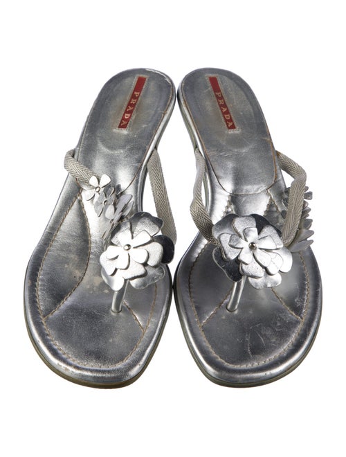 Prada Sport Studded Accents Slides