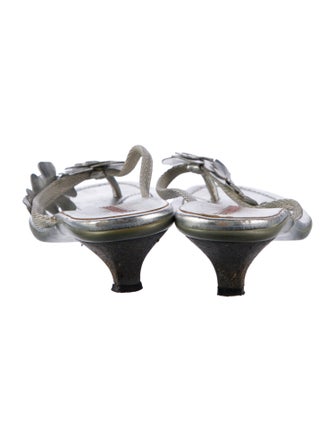 Prada Sport Studded Accents Slides