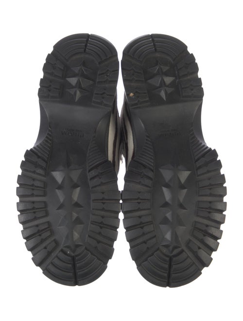 Prada Sport Ponyhair Animal Print Hiking Boots