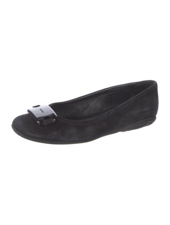 Prada Sport Suede Flats