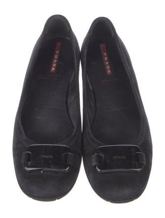 Prada Sport Suede Flats