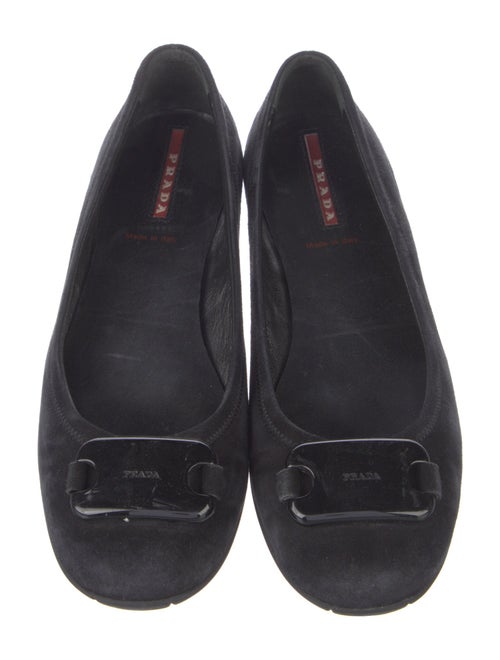 Prada Sport Suede Flats