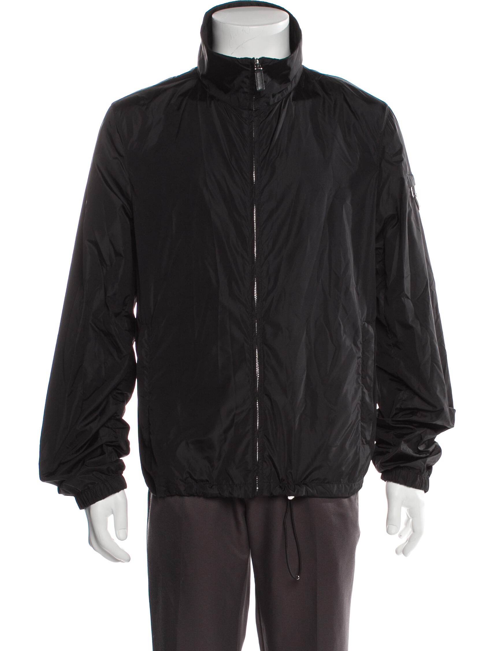 Prada Sport 2012 Enameled Metal Triangle Windbreaker