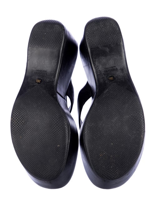 Prada Sport Leather Flip Flops