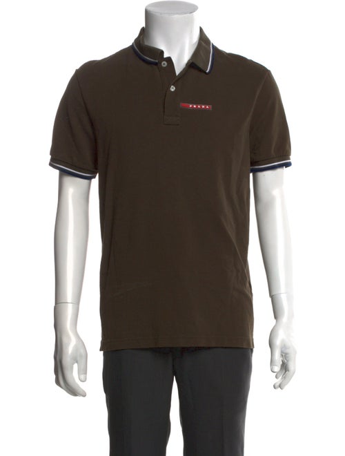 Prada 2018 Crew Neck Polo Shirt