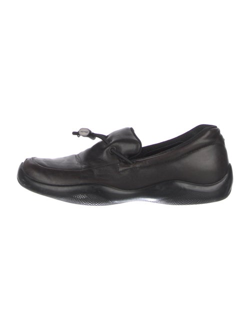 Prada Sport Leather Loafers