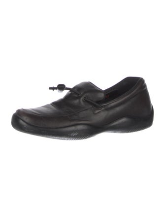 Prada Sport Leather Loafers