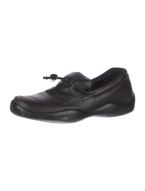 Prada Sport Leather Loafers