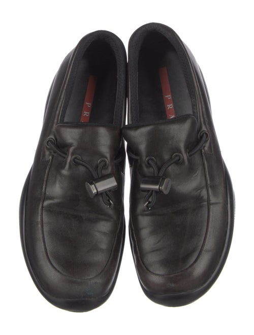 Prada Sport Leather Loafers