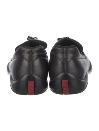 Prada Sport Leather Loafers