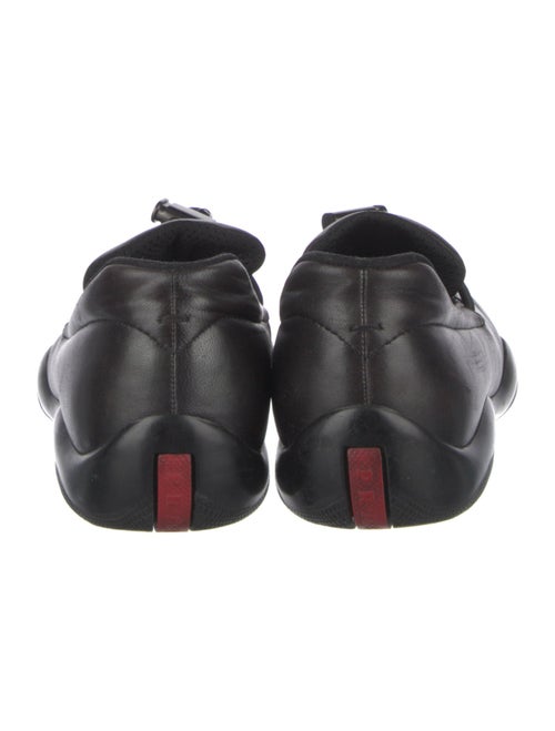 Prada Sport Leather Loafers