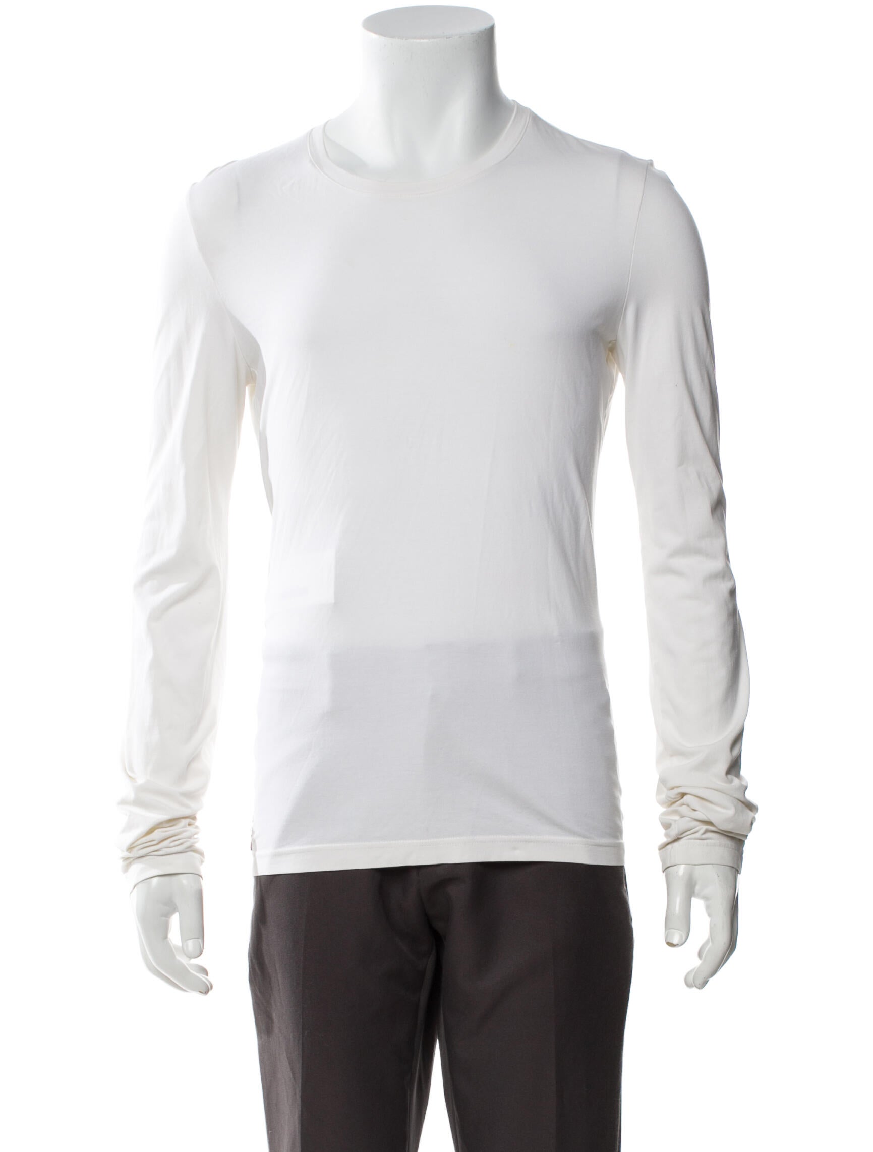 Prada Sport Crew Neck Long Sleeve T-Shirt
