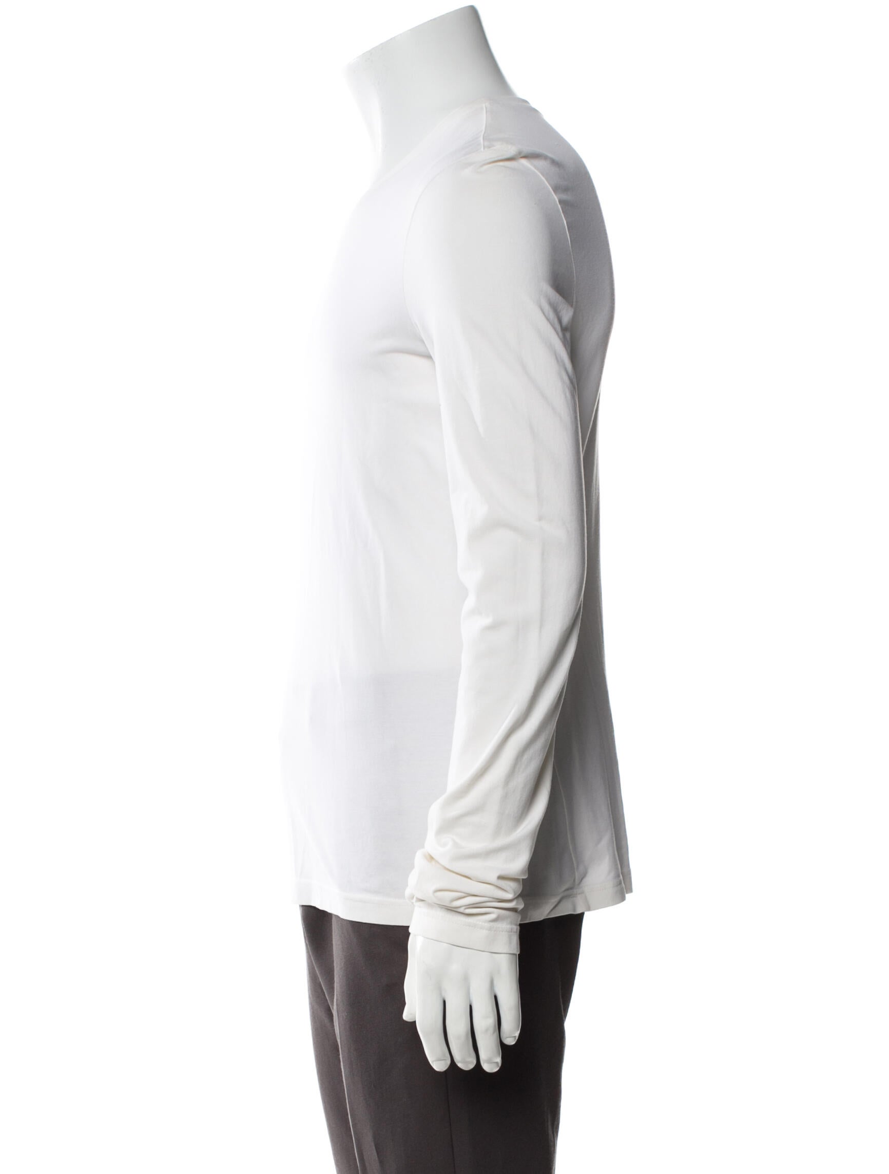 Prada Sport Crew Neck Long Sleeve T-Shirt