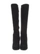 Prada Sport Suede Grosgrain Trim Boots