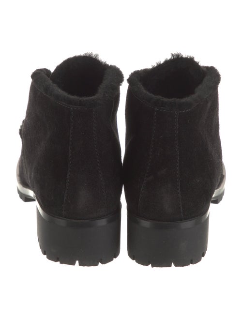 Prada Suede Lace-Up Boots