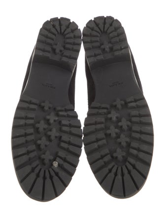Prada Suede Lace-Up Boots