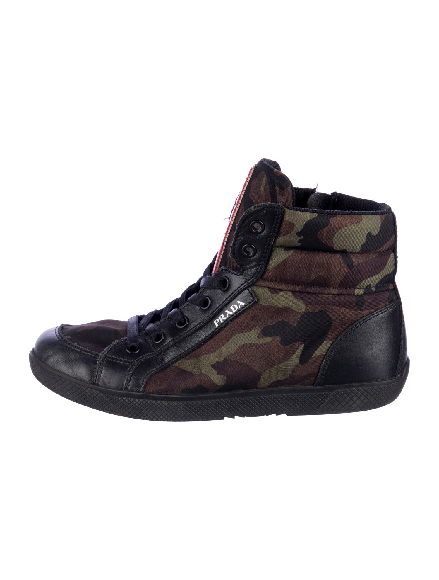 Prada Sport Boys' Camo Print Sneakers