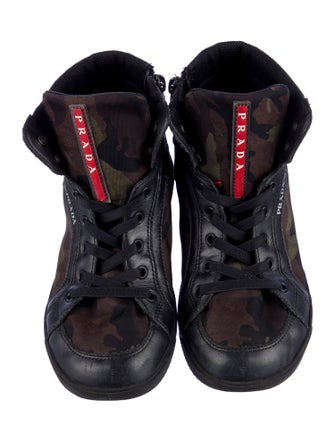 Prada Sport Boys' Camo Print Sneakers
