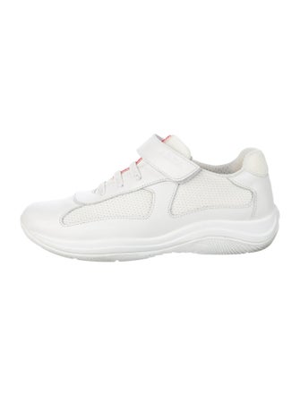 Prada Sport Boys' Leather Low Top Sneakers