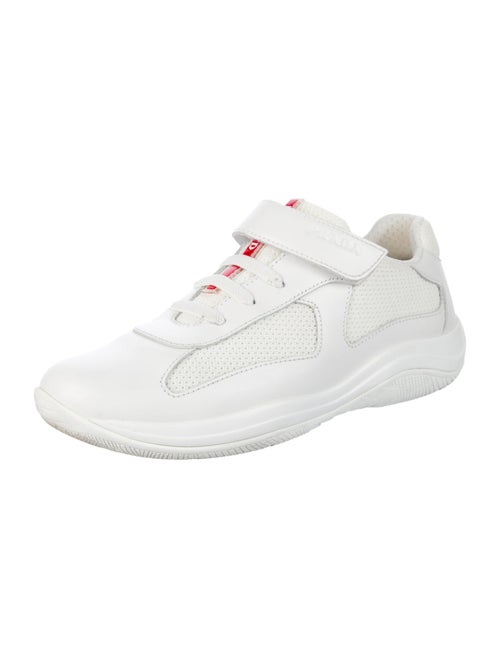 Prada Sport Boys' Leather Low Top Sneakers