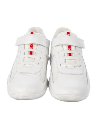Prada Sport Boys' Leather Low Top Sneakers