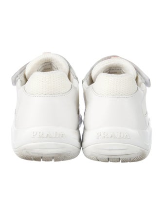Prada Sport Boys' Leather Low Top Sneakers