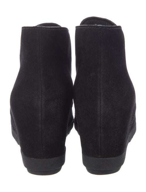Prada Sport Suede Lace-Up Boots