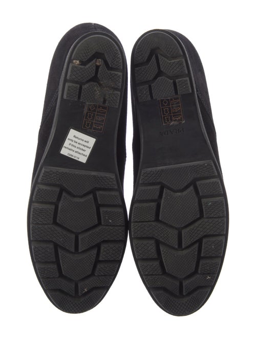 Prada Sport Suede Lace-Up Boots