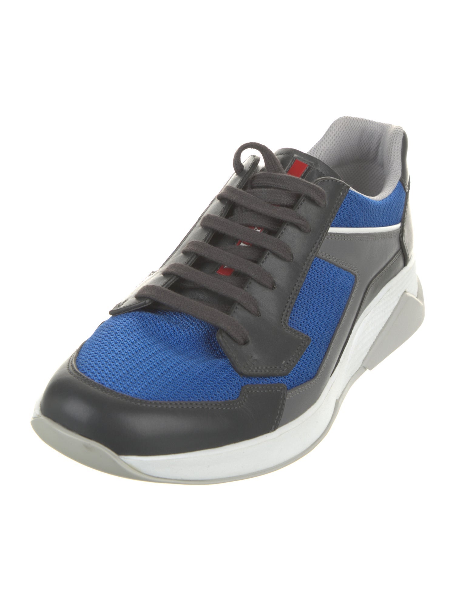 Prada Sport Mesh Colorblock Pattern Sneakers