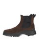 Prada Sport Suede Chelsea Boots