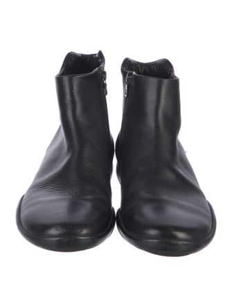 Prada Sport Leather Chelsea Boots